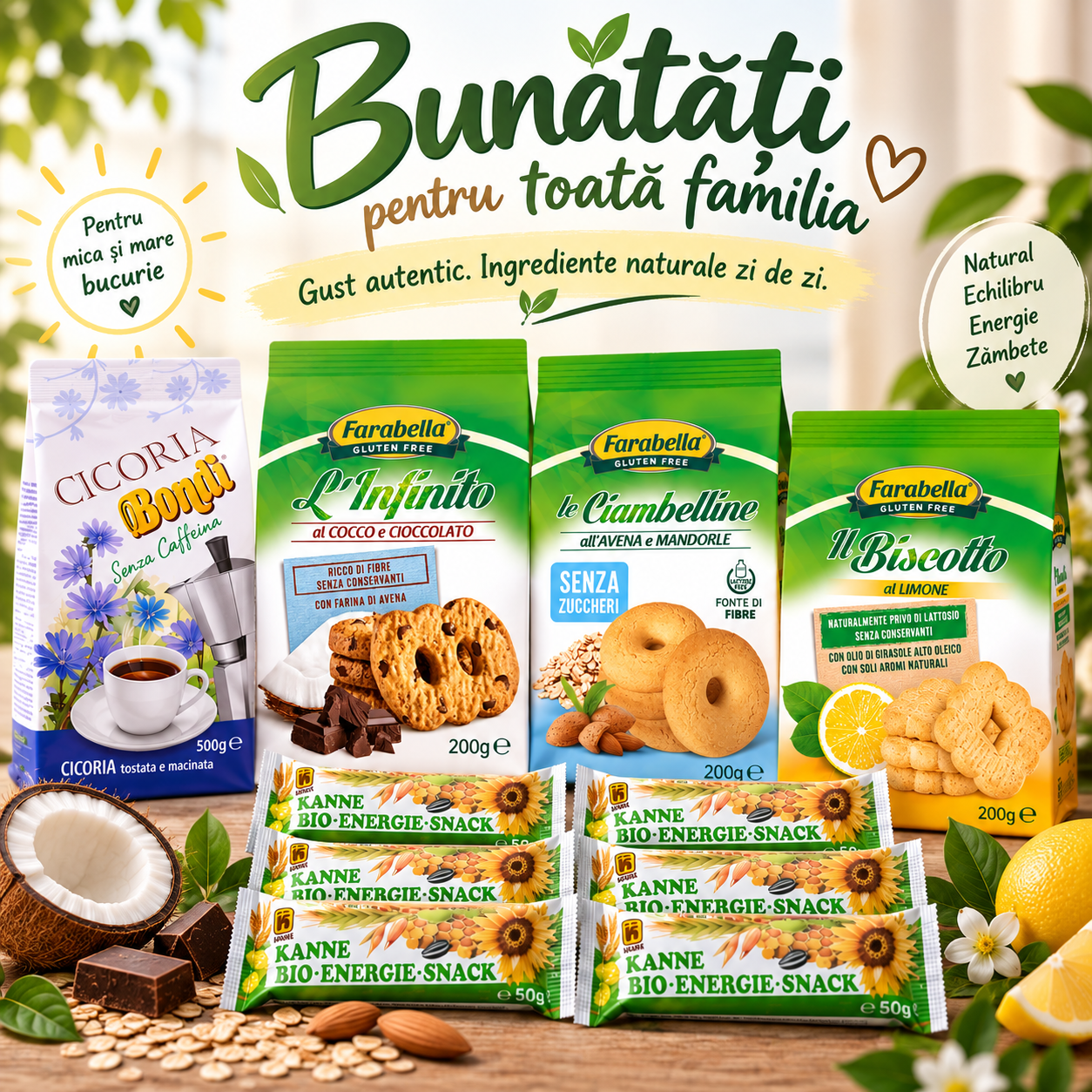 Pachet „Bunătăți pentru toată familia”