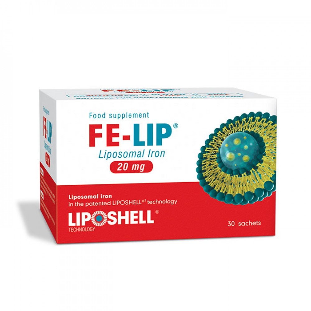 FE-LIP Fier Lipozomal 20mg 30 plicuri