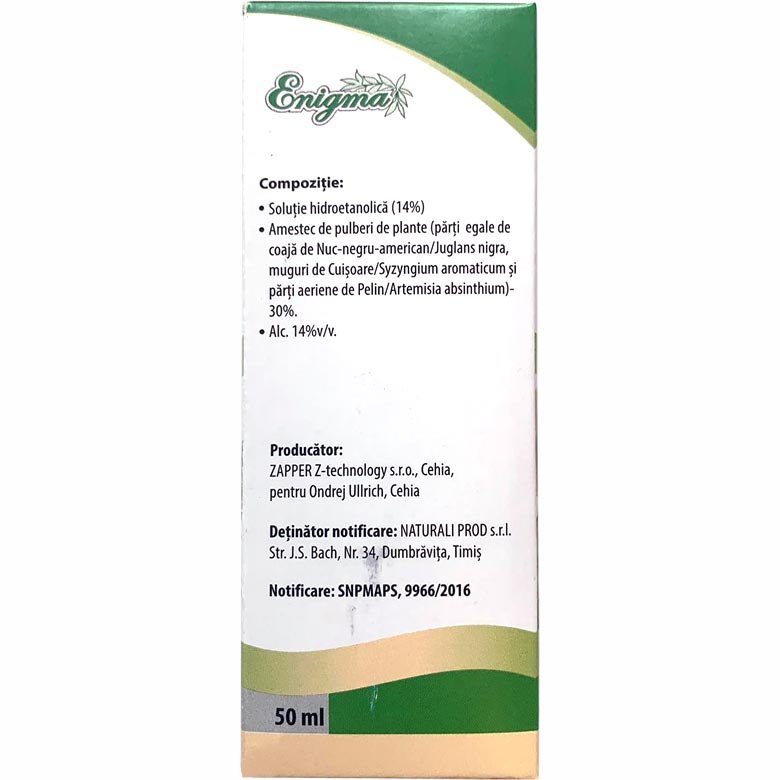 CLARKIA tinctură din trei plante pentru sistemul digestiv 50 ml