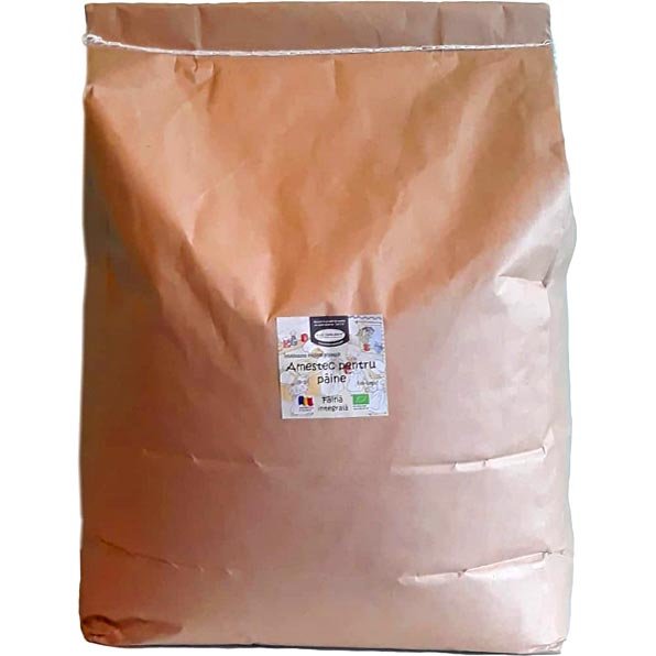 Făină integrală ecologică amestec pentru pâine BioFarmLand 20kg