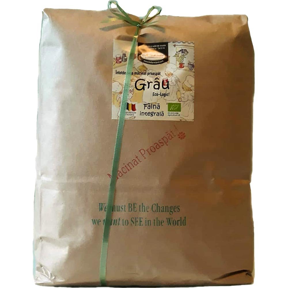 Făină integrală de Grâu ecologică BioFarmLand 5kg