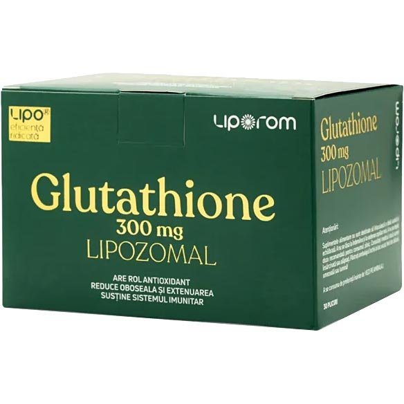 Glutathione Lipozomal 300 mg Liporom 30 plicuri