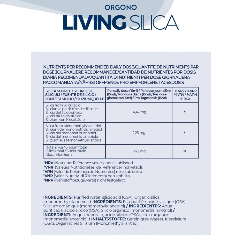 LIVING SILICA collagen booster cu siliciu organic 1 L
