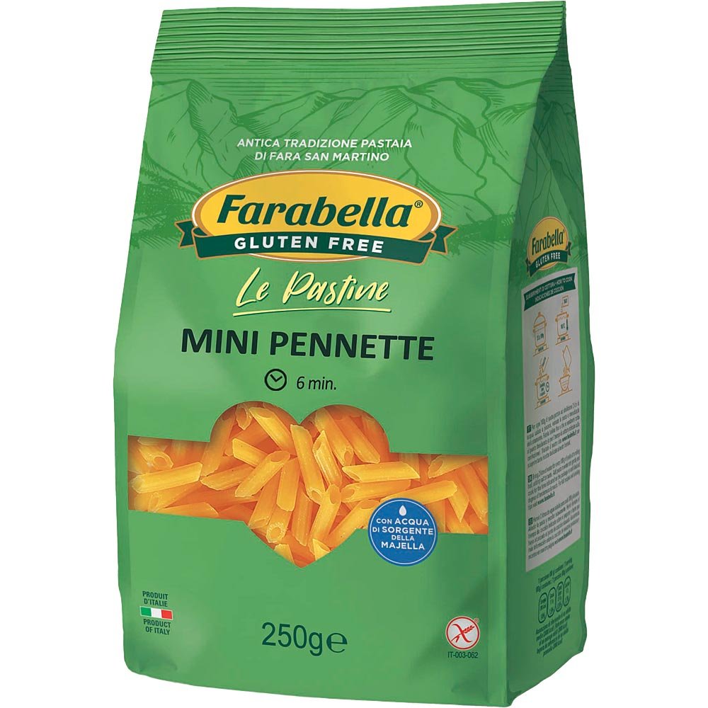 Mini Pennette Paste fără gluten Farabella 250g