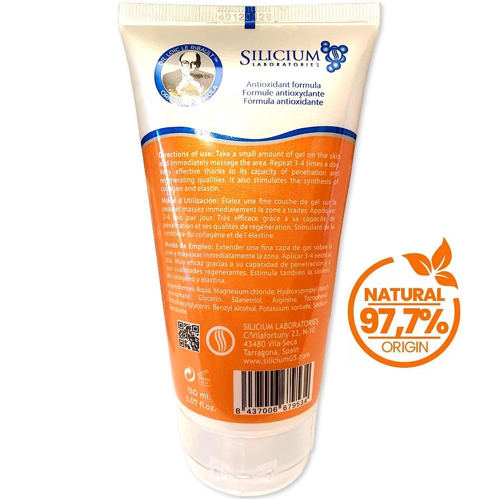 Orgono G7 Sport Recovery Gel cu siliciu organic și magneziu 150 ml