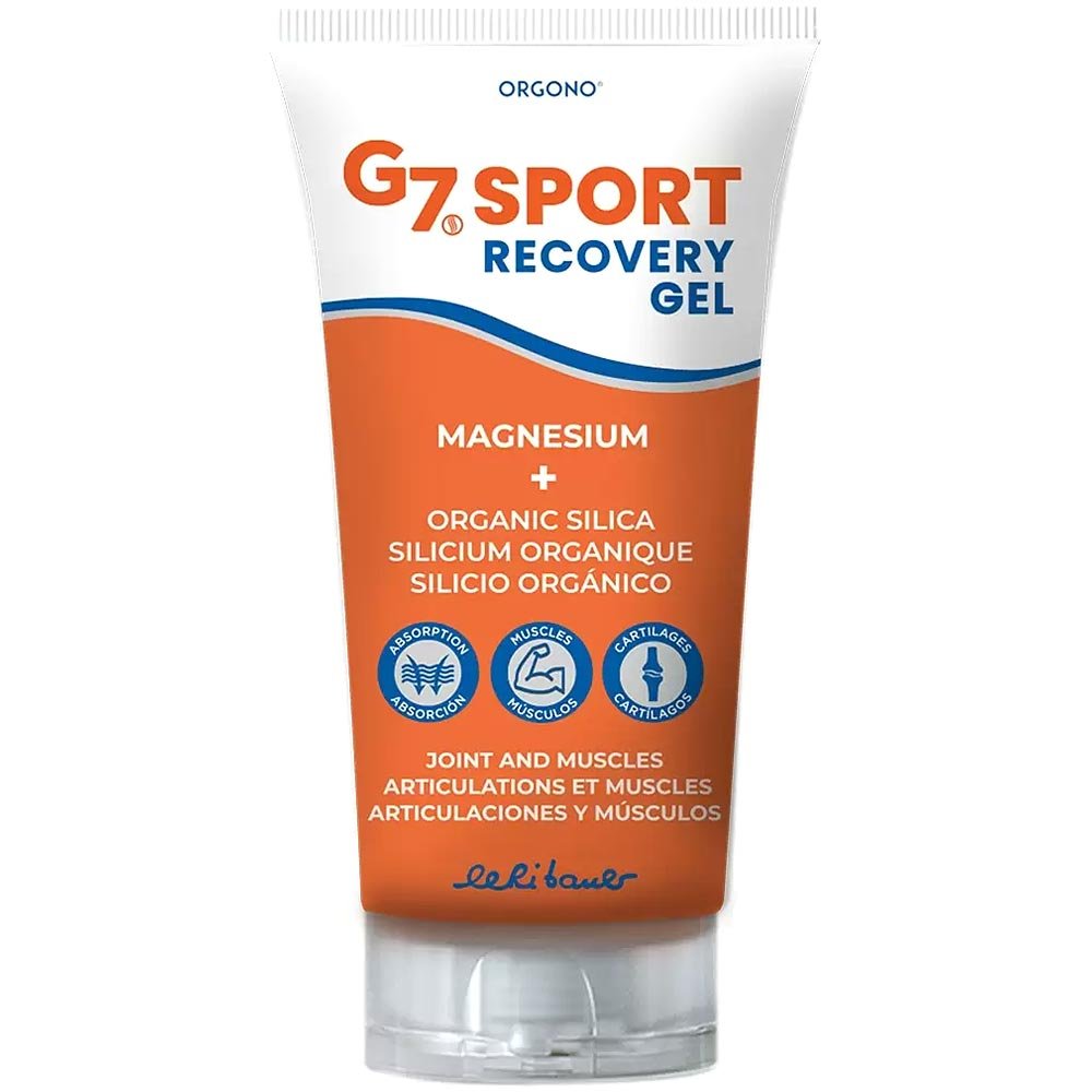 Orgono G7 Sport Recovery Gel cu siliciu organic și magneziu 150 ml