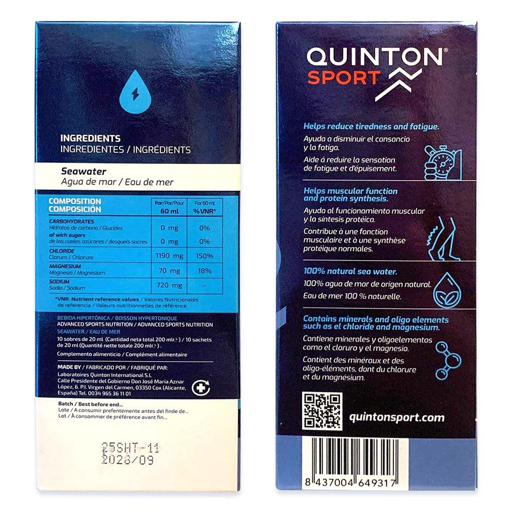 QUINTON TOTUM SPORT 200 ml