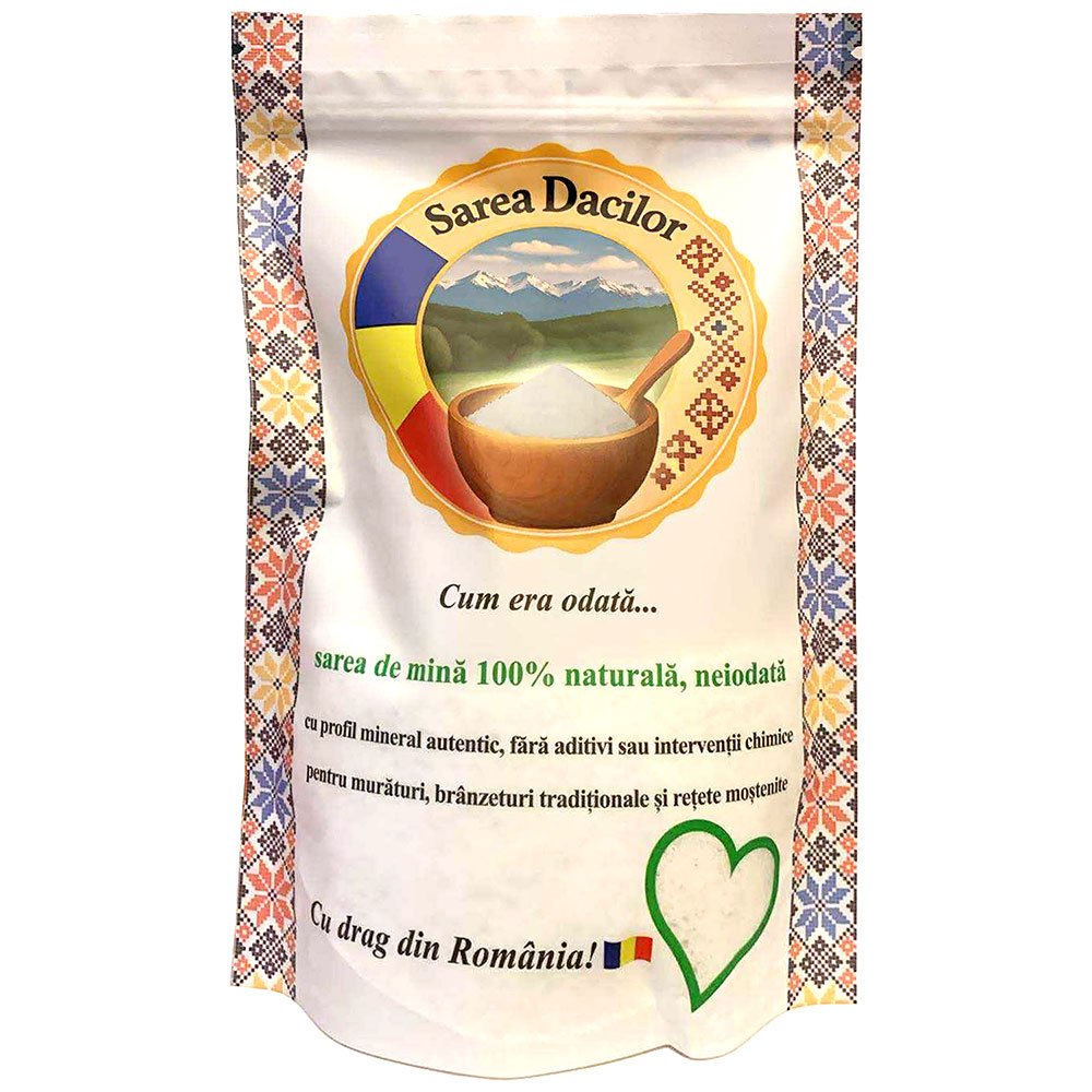 Sare gemă neiodată Sarea Dacilor 500 g