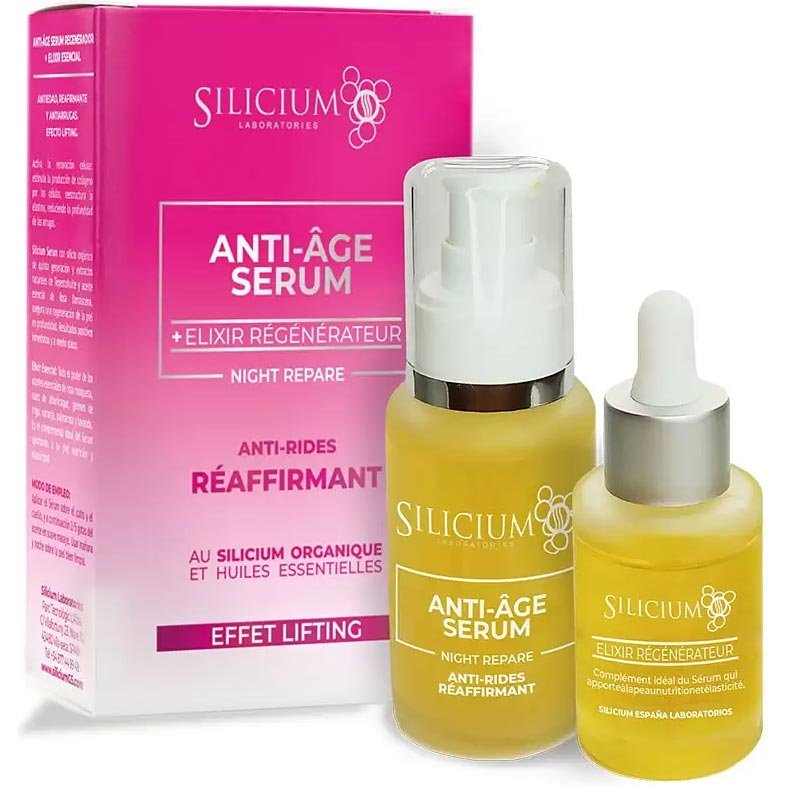 Silicium Anti-age – Ser antirid 50ml și Elixir regenerator 20ml