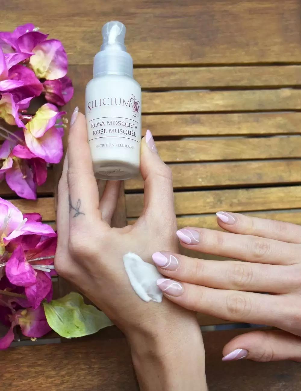 Silicium Rose Musquée cremă regenerantă cu măceș și siliciu organic 50ml