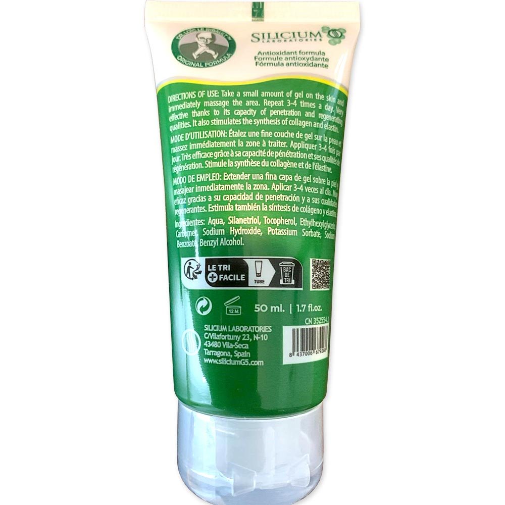 SILICIUM G7 Gel cu siliciu organic și vitamina E – 50 ml