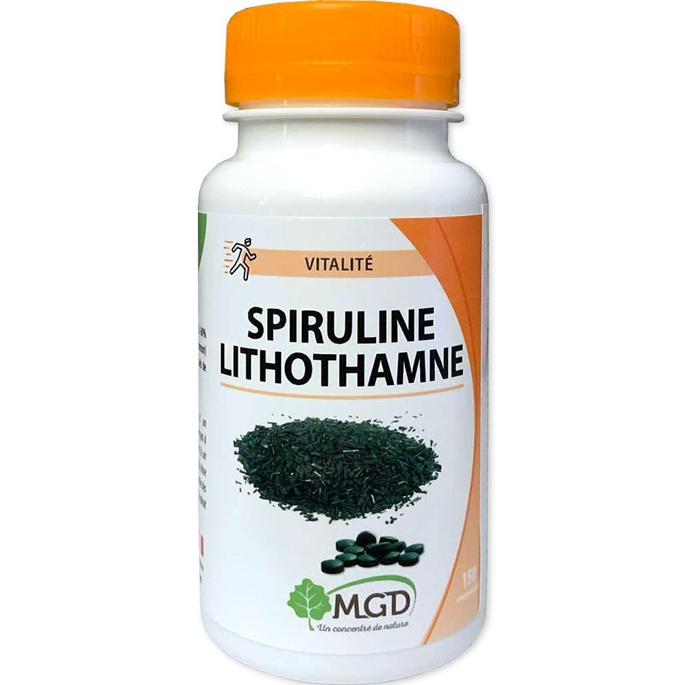 SPIRULINĂ și LITHOTHAMNE MGD 150 c.