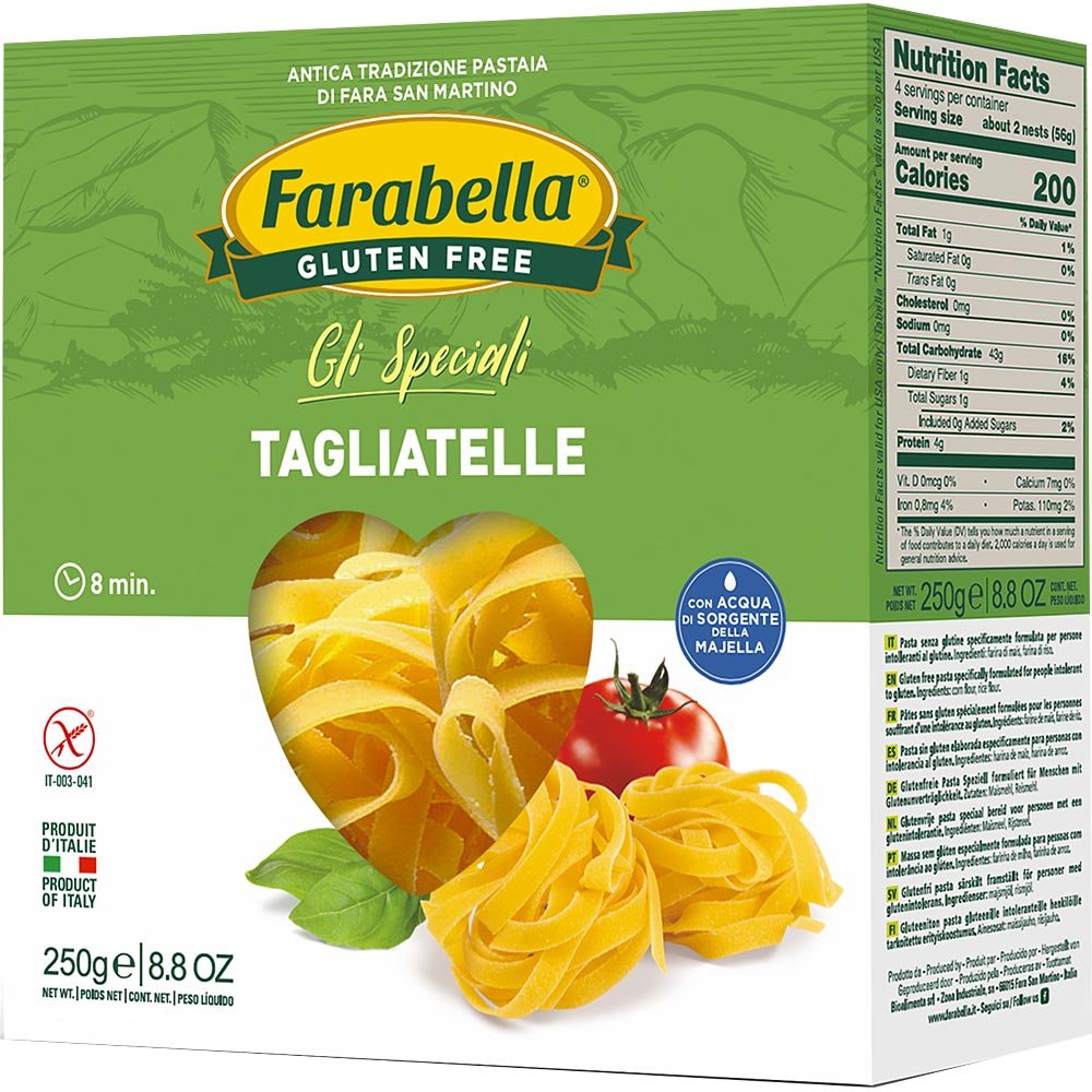 Tagliatelle Paste fără gluten Farabella 250g
