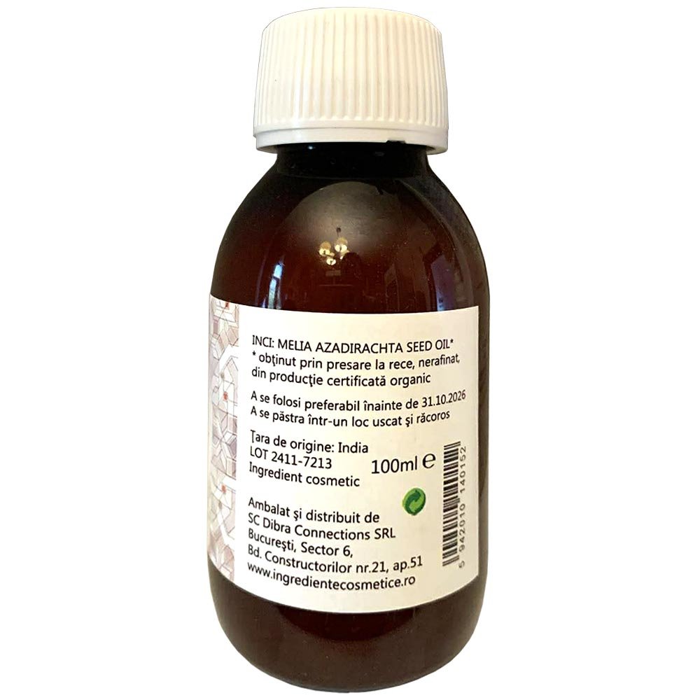 Ulei de NEEM nerafinat presat la rece 100 ml