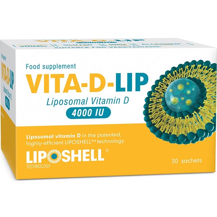 VITA-D-LIP Vitamina D Lipozomală 4000 IU plicuri