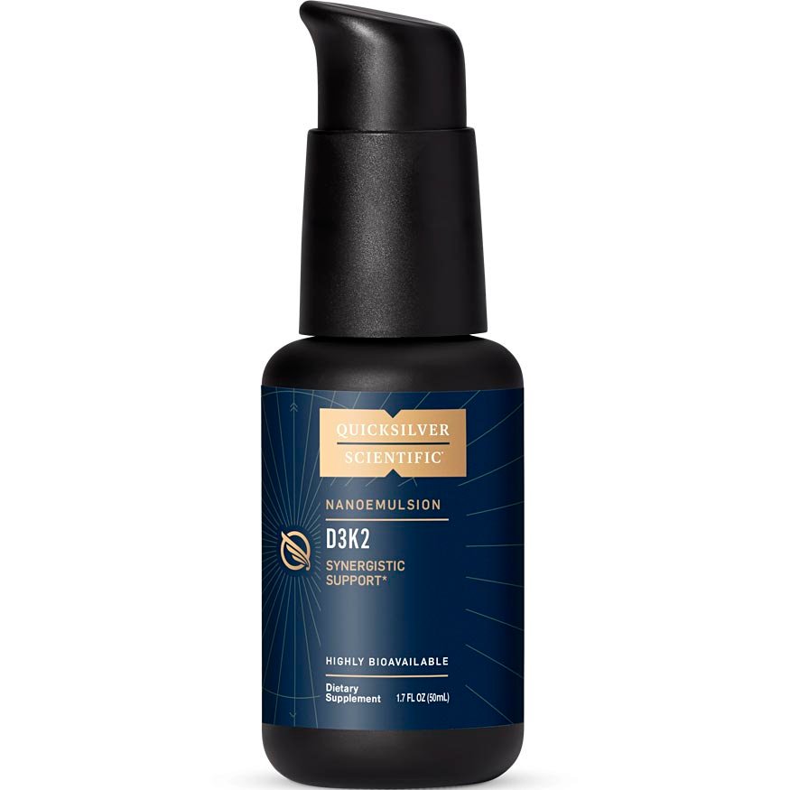 Vitamina D3+K2 Lipozomală QuickSilver 50 ml