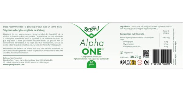 AlphaOne Alga AFA 90 capsule - imagine 2