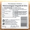 Făină integrală de Grâu ecologică BioFarmLand 1kg - imagine 2