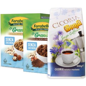 Granola ovăz cu alune / cacao 200g + Cicoare Bondi 500g