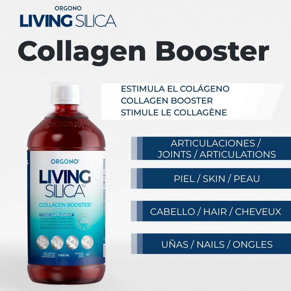 LIVING SILICA collagen booster cu siliciu organic 1 L - imagine 2
