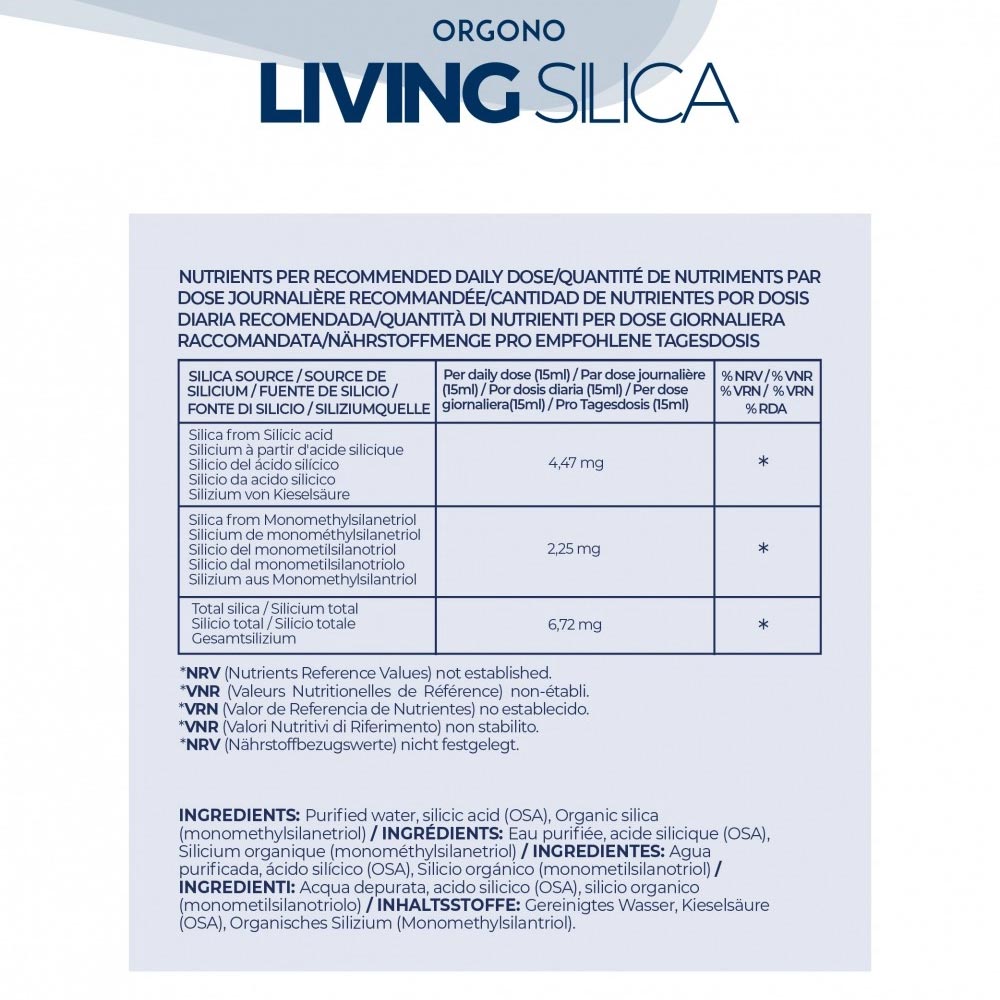 LIVING SILICA collagen booster cu siliciu organic 1 L - imagine 3