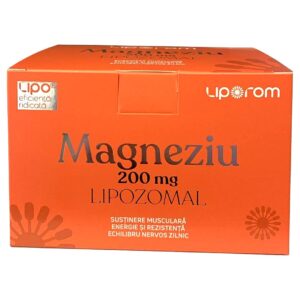 Magneziu Lipozomal 200mg Liporom 30 plicuri