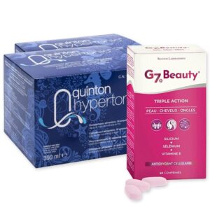 Pachet Frumusețe - Quinton Hipertonic x 2 + Silicium Beauty (-15%)