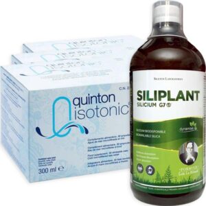 Pachet Quinton Izotonic x 3 + Siliplant (-15%)