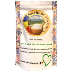 Sare gemă neiodată Sarea Dacilor 500 g