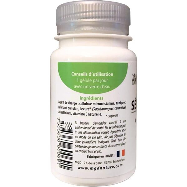 Seleniu cu vitamina E, MGD 60 caps. - imagine 3