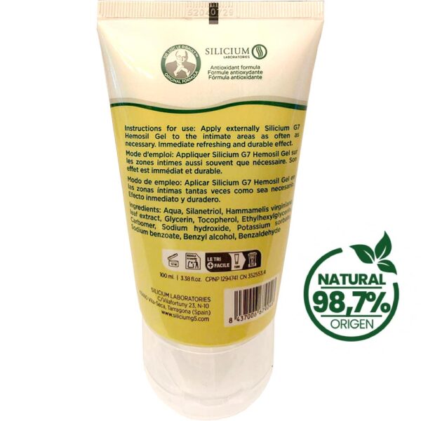 Silicium G7 Hemosil Gel 100 ml