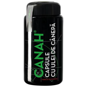 Capsule cu ulei de cânepă CANAH 90 caps.