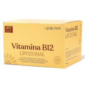 Vitamina B12 Lipozomală Liporom 30 plicuri